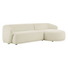 Monica 2 Piece Right Facing Boucle Fabric Modular Sofa with Chaise by Modway / EEI-7503