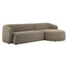 Monica 2 Piece Right Facing Boucle Fabric Modular Sofa with Chaise by Modway / EEI-7503