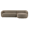 Monica 2 Piece Right Facing Boucle Fabric Modular Sofa with Chaise by Modway / EEI-7503
