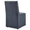 Tessera Upholstered Linen-Blend Slipcovered Dining Chair by Modway / EEI-7528
