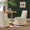 Tessera Upholstered Linen-Blend Slipcovered Dining Chair by Modway / EEI-7528