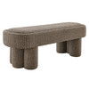 Mossi 52-Inch Oval Boucle Fabric Bench by Modway / EEI-7531