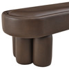 Mossi 52-Inch Oval Vegan Leather Bench by Modway / EEI-7532