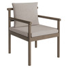 Eleni Outdoor Patio Teak Wood Rope Dining Chair by Modway / EEI-7561