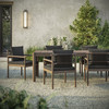 Eleni 7 Piece Outdoor Patio Teak Wood Dining Set by Modway / EEI-7563