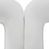 Ellen - Glam White Velvet Dining Chair / VGODZW-21077-WHT-DC