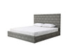 Dynasty - Eastern King Modern Shagreen Bedroom Set - 3 Drawer / VGVCBD2108-XGRY-BED-SET-3