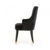 Larissa Modern Black Fabric Dining Chair / VGUNCC016-BLK-1