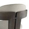 Thorne Light Grey and Dark Grey Arm Dining Chair / VGCS-ACH-21087