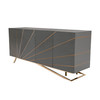 Katzu- Modern Grey and Rose Gold Buffet / VGVC-G2127-GRY