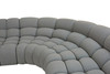 Yolonda - Modern Light Grey Curved Sectional Sofa / VGEV-2126B-LGRY-SECT