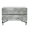 Aria - Italian Modern Multi Grey with texture Nightstand / VGAC-ARIA-NS