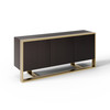 Modern Fauna Wenge and Brass Buffet / VGBB-BN-2M-BWB-BUF