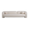 Khan Modern 4-Seater Off White Fabric Sofa / VGOD-ZW-22022-S
