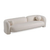 Khan Modern 4-Seater Off White Fabric Sofa / VGOD-ZW-22022-S