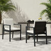 Cuba - Modern Outdoor Dining Chair Set of 2 / VGPD-296.53-DC