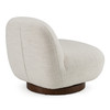 Renee - Modern Cream Fabric Swivel Chair / VGKK-KFA1157-C-CH
