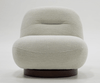 Renee - Modern Cream Fabric Swivel Chair / VGKK-KFA1157-C-CH