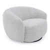 Omaha - Modern Swivel Off White Fabric Chair / VGKK-KF2823-BEI-CH