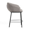 Rumi - Modern Grey Counter Stool / VGFH-0119175-CG-BS