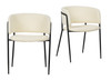 Chilton - Modern Off White Dining Chair Set of 2 / VGFH-0129152-WB-DC