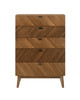 Kamela- Modern Walnut Chest / VGMA-BR-128-CH