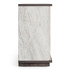 Cairo - Modern Grey Elm and White/Grey Marble Pattern Buffet / VGAC-CAIRO-GR-BF