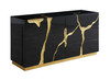 Aspen - Modern Black and Gold Dresser / VGVC-J1801-D-L-W