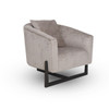 Forbis - Contemporary Grey Fabric Accent Chair / VGCS-FORBIS-GB