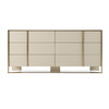 Cartier - Modern Beige Shagreen and Brushed Brass Dresser / VGVC-J-A002-M