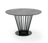 Conroy - Modern Black Round Dining Table / VGFH-0259917-BB-BLK-DT