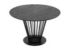 Conroy - Modern Black Round Dining Table / VGFH-0259917-BB-BLK-DT