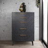 Diana - Modern Grey Ash Chest / VGMABR-132-CHEST