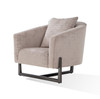 Forbis - Contemporary Light Grey Fabric Accent Chair / VGCSFORBIS-LGB-CH