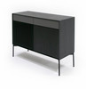Casper Modern Mid Century Black Oak Buffet / VGDW-J9696-BLK