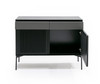 Casper Modern Mid Century Black Oak Buffet / VGDW-J9696-BLK