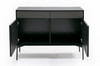Casper Modern Mid Century Black Oak Buffet / VGDW-J9696-BLK
