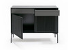 Casper Modern Mid Century Black Oak Buffet / VGDW-J9696-BLK
