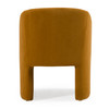 Danube - Modern Burnt Orange Fabric Dining Chair / VGEUMC-9704CH-A-ORG