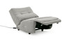 Basil - Modern Grey Fabric Small Electric Recliner Chair / VGSX-22056-RCLNR-SML-SLATE