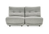 Basil - Modern Grey Fabric Small Electric Recliner Chair / VGSX-22056-RCLNR-SML-SLATE