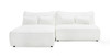 Racine - Modern White Fabric Modular Sectional Sofa / VGSX-FF22054-WHT