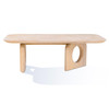 Osaka - Modern Faux Marble + Natural Ash Coffee Table / VGCS-CT-22116