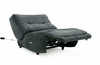 Basil - Modern Dark Grey Fabric Large Electric Recliner Chair / VGSX-22056-RCLNR-LRG-EMBONY