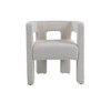 Drea - Modern White Fabric Dining Chair / VGEUMC-9653CH-A-WHT