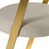 Shandra - Beige Leatherette + Gold Counter Stool / VGRH-RHS-CS-220-BGEGLD