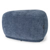 Kinsey - Modern Blue Small River Rock Ottoman / VGKK-KF.D2015-SML-NAVY