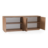 Victoria - Italian Modern Walnut Caracalla Buffet / VGAC-VICTORIA-BUF
