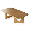 Oshana - Modern White Oak Coffee Table / VGMA-MIT-5351-CT