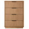 Santa Monica - Modern Natural Oak Chest / VGMABR-144-CHEST